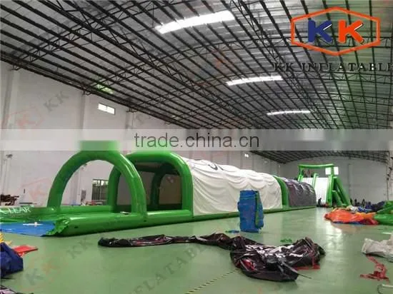 Crazy Longest Water Slide In City , Inflatable Sliding For Advertising In Vietnam Market , Water Slide Customized photo-2