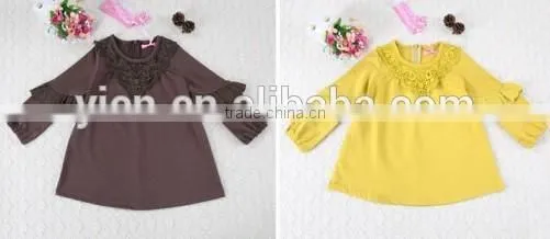 Cotton Lace Baby Smocked Clothing 2015 Autumn Baby Smocked Clothing photo-3