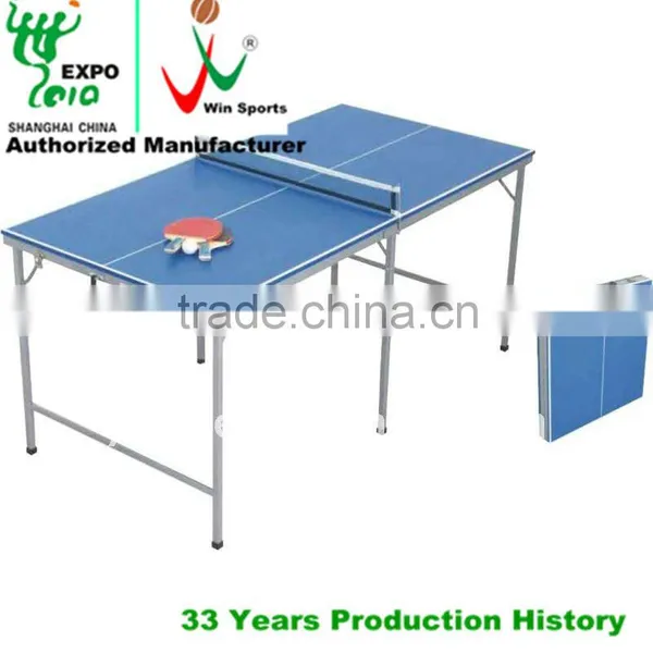 Mini Double Folding Table Tennis TableMini Kids Ping Pong Table photo-2