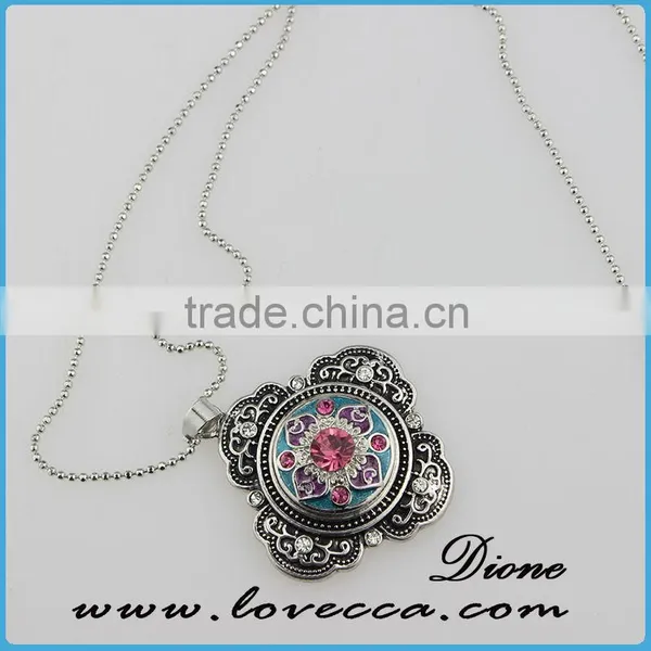 2016 Hot Sale Women Silver Necklace Women Wholesale Fashion Jewelry photo-2