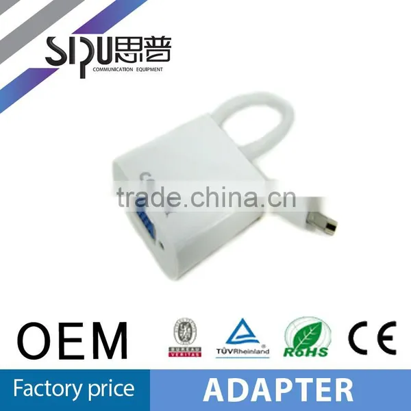 SIPU High Speed Mini Displayport Hdmi to Vga Adapter Best Price Dp to Vga Cable Vga to Mini Displayport Converter photo-4