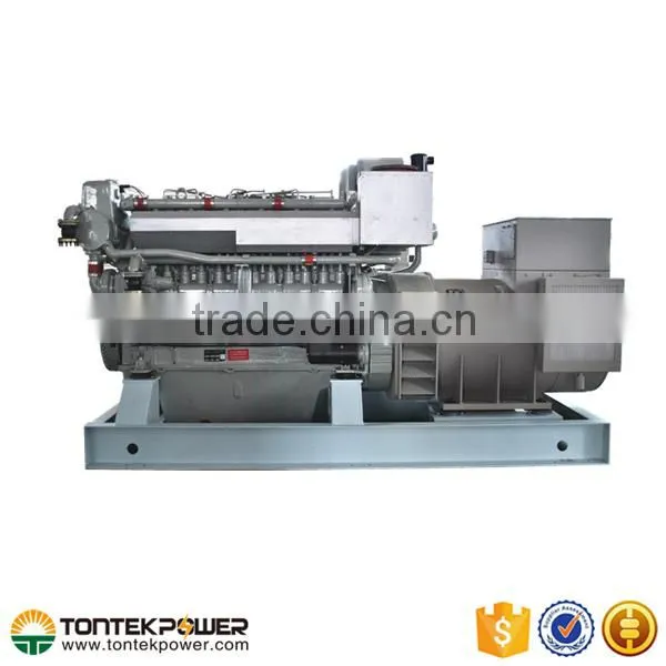 High Voltage Open Type 800kW Marine Generator photo-3