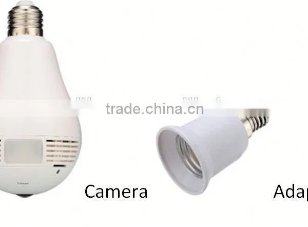 WiFi Fisheye Cloud Smart Bulb 360 Camera Panorama With Two-way Audio and 128G Recording Feature photo-4
