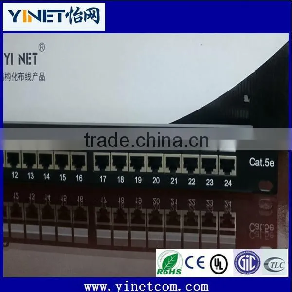 Factory Wholesale Cat6 Utp Ethernet Network Patch Panel photo-2