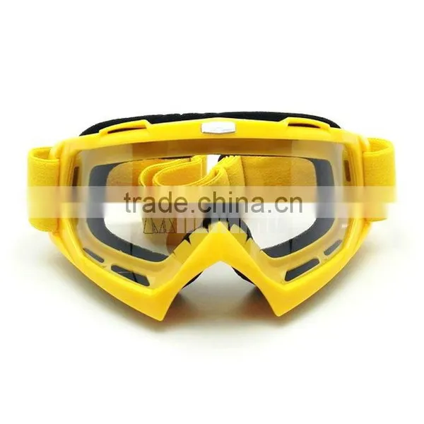 YELLOW Safety Prescription Cycling Glasses Goggles Motorcycle photo-3