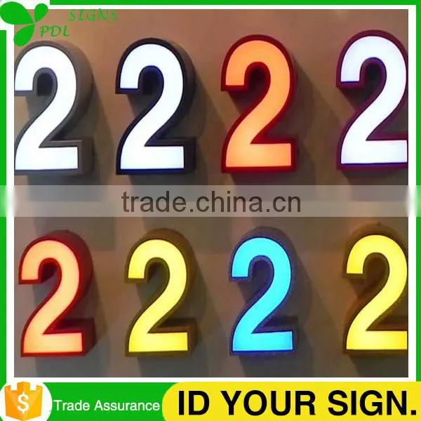 Eye-Catching Pierced 3D Stainless Steel Outdoor Led Sign photo-4