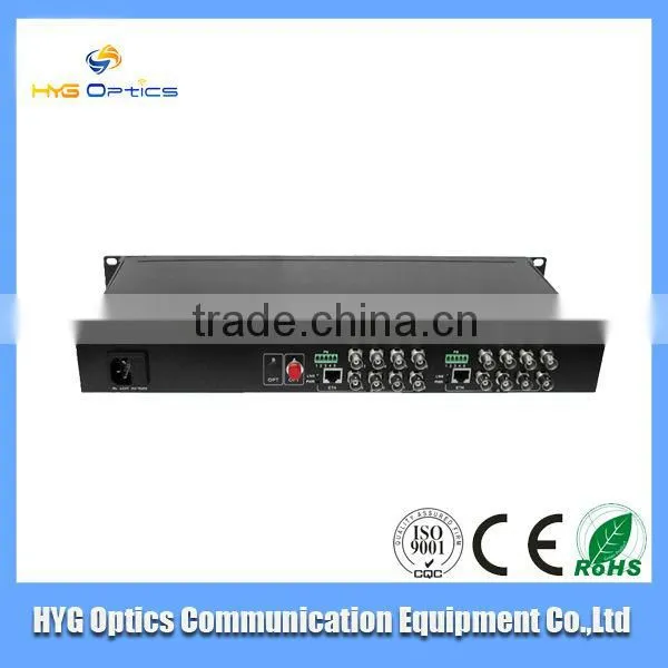 fiber optic video Transmitter and Receiver for CCTV