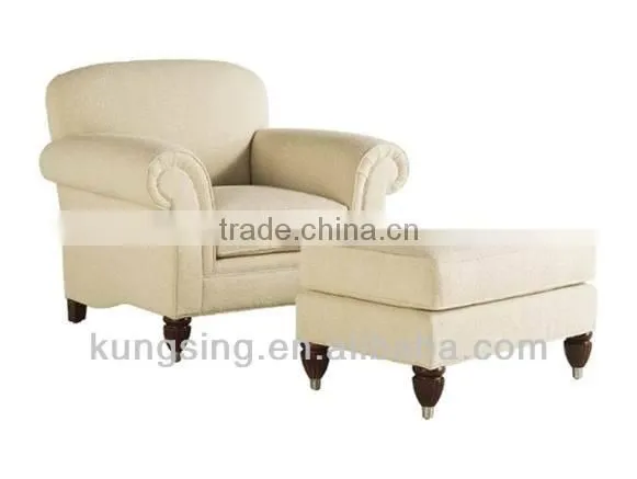 sofa with foot rest