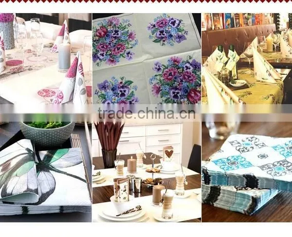 Evening Party Favors Decorative Paper Dinner Napkins photo-3