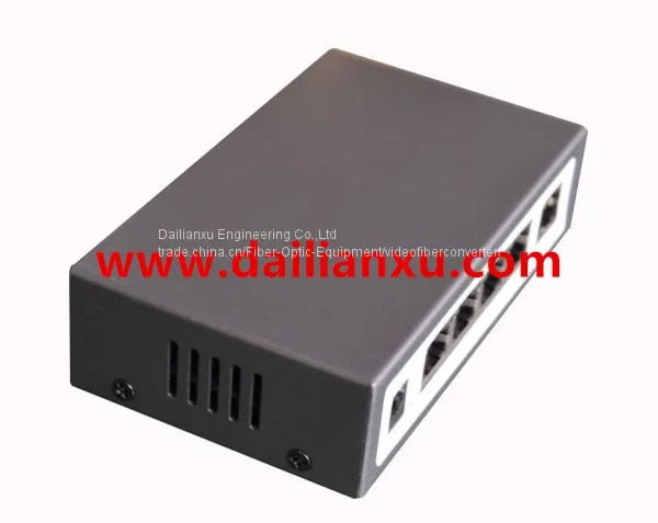 4channels 10/100M/1000M Gigabit POE Switch 5ports Gigabit POE Ethernet Switch 48VDC 24VDC photo-2