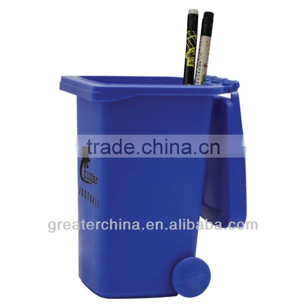 Recyle Mini Ash Bin Can Pen Holder photo-3