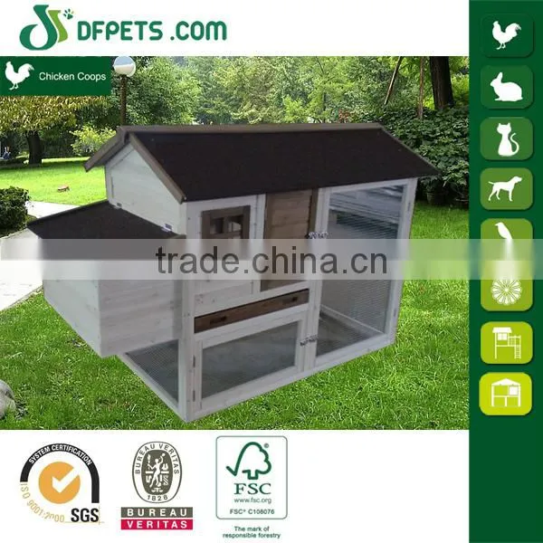DFPets DFC1401 Chinese Wooden Industrial Building Egg Laying Chicken Coop photo-2