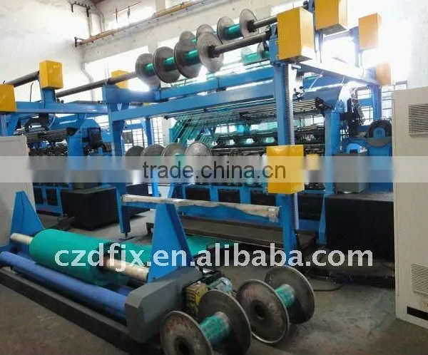 Double needle-bar 3D matress seat cashion net machine