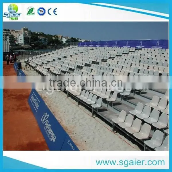 Theater Bleacher Plastic Seating System With Wheels photo-6