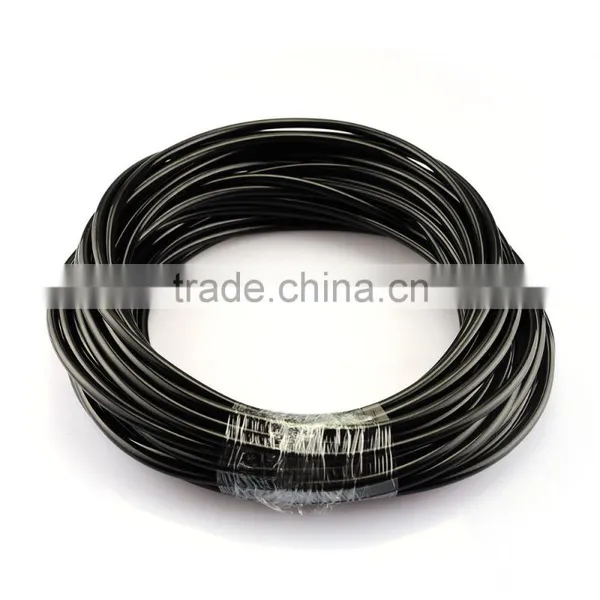 2017 New Design 20m 1/4" Size 4.5mm Black Watering Hose Tubing for Micro Drip Irrigation System photo-2