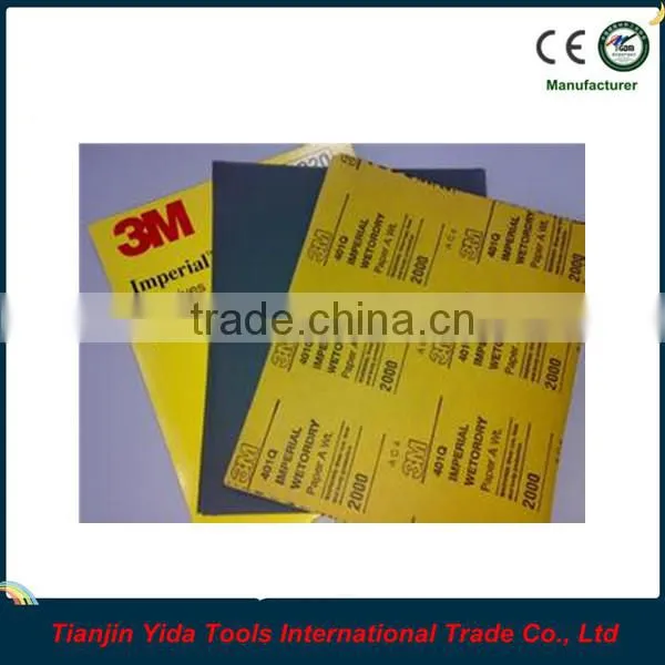 Stable and Flexible Abrasive Paper