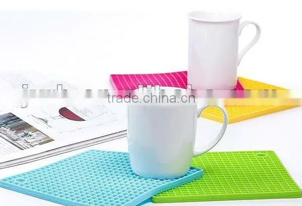 Heart Shapes Silicone Coffee Table Placemat f, Heat Resistant Placemats photo-6