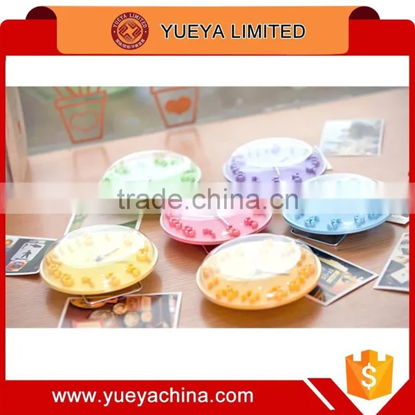 Fashion Modern Round Candy Color Alarm Clock Tic Tok Clock photo-5