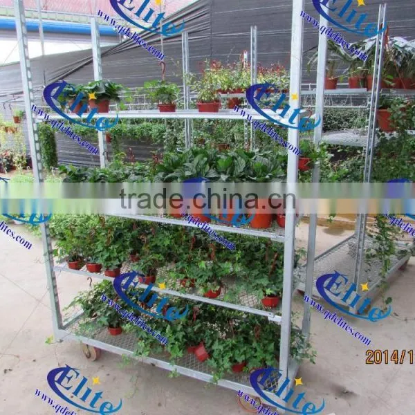 Heavy Duty Flower Transport Shelf Trolley photo-2