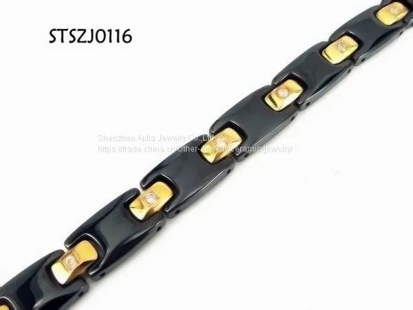 OEM & ODM Titanium Steel Jewelry / Titanium Magnetic Therapy Bracelet photo-3