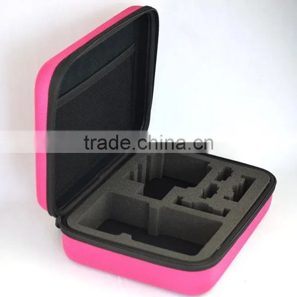 EVA Pink PU Large Vintage Camera Case With Foam photo-5