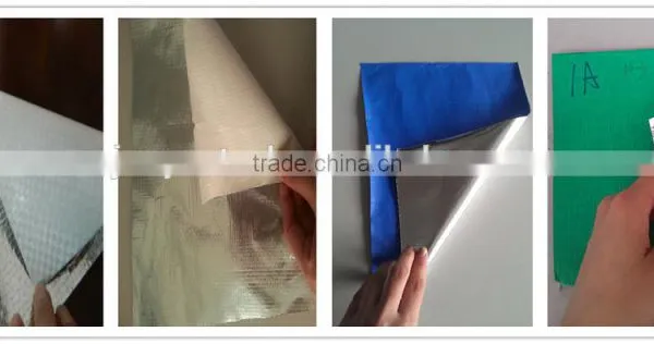 Roof Reflective Fabric Aluminum Foil Laminated Thermal Insulation Sheet Radiant Barrier photo-4