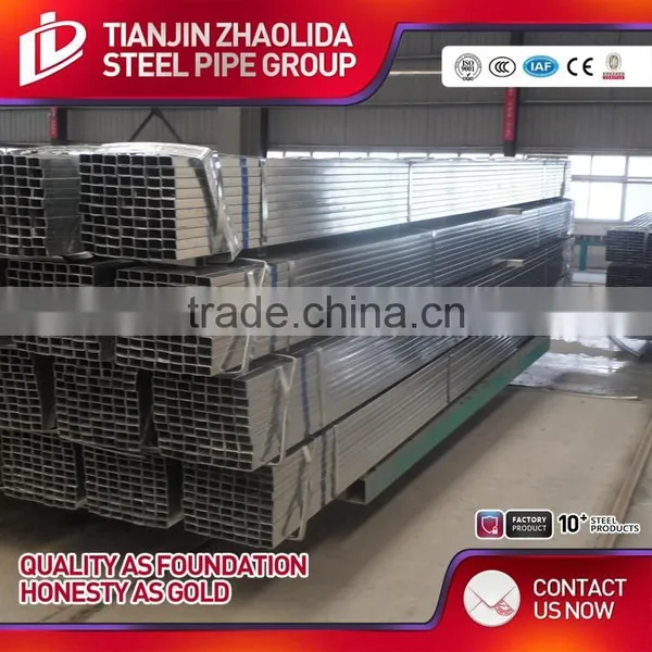 1 / 2 Inch - 4 Inch Dia Cold Rolled 20 * 20 Galvanized Square Tubing Prices With Price per Ton photo-6