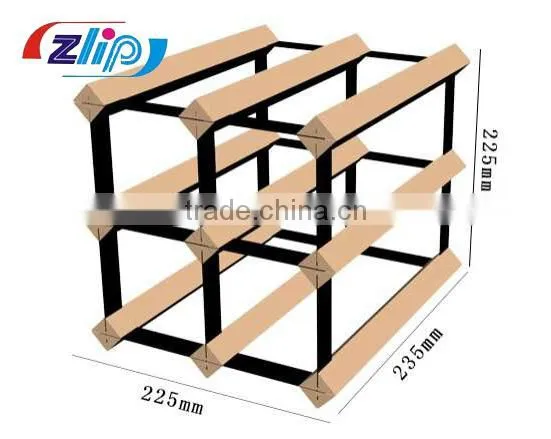 Wood Wine Rack Wine Bottle Holders photo-2