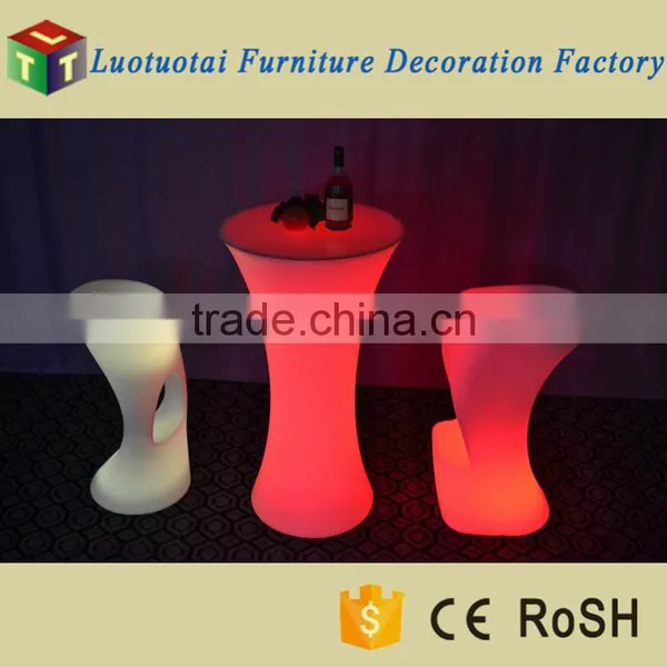 Square Led Table/illuminated Glowing Led Furniture/16 Color Change Led Bar Table photo-5