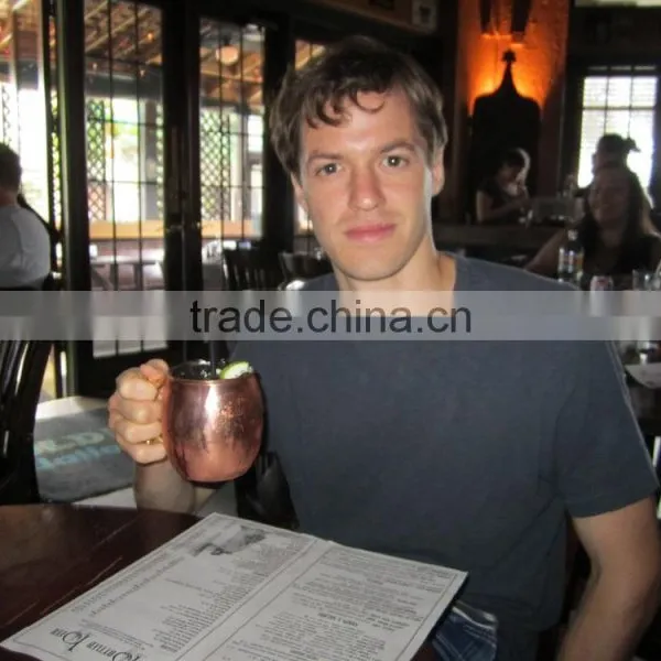 Moscow Mule Mug With Thumb Rest Handle, Manufacturer of Copper Moscow Mule Mugs, photo-3