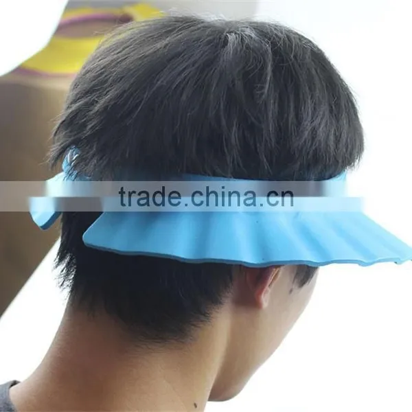 J161 Useful Home Safty Baby Baby Bath Hat photo-6