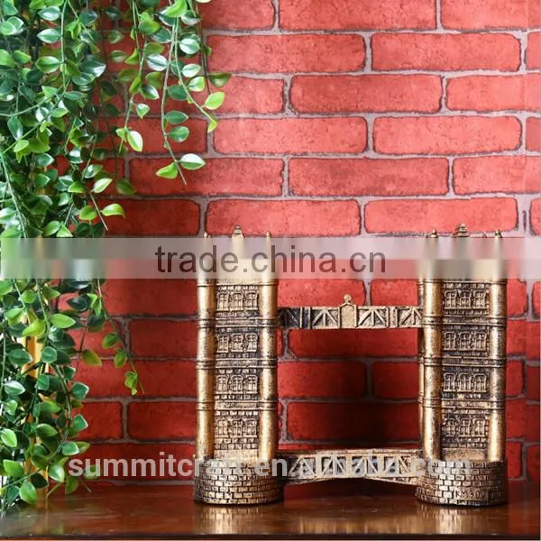 Resin 3d Building Model Resin Gold and Silver London Bridge Souvenirs photo-4