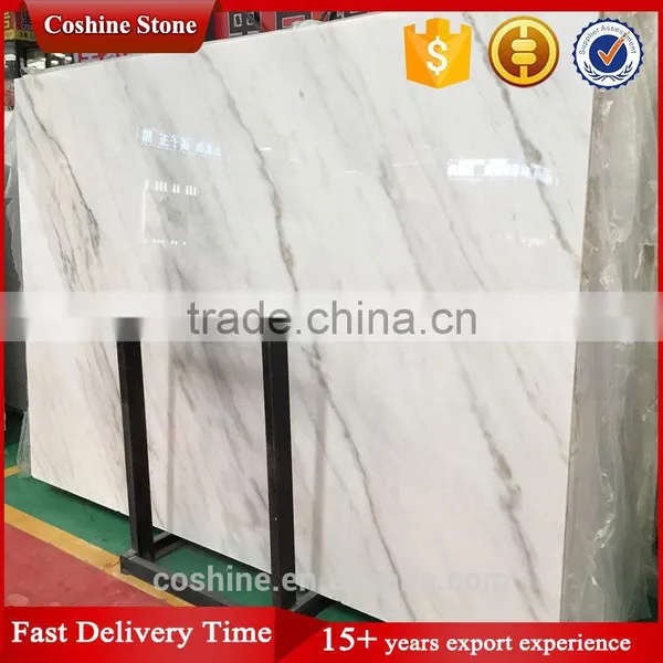 Polished White Big Marble Slab Natural Stone Slab photo-3