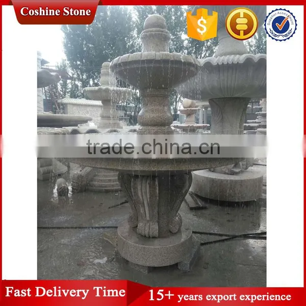 Outdoor Natural Stone Craft Granite Water Fountain photo-2