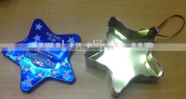 Star Tin, Star Shaped Tin Box photo-4