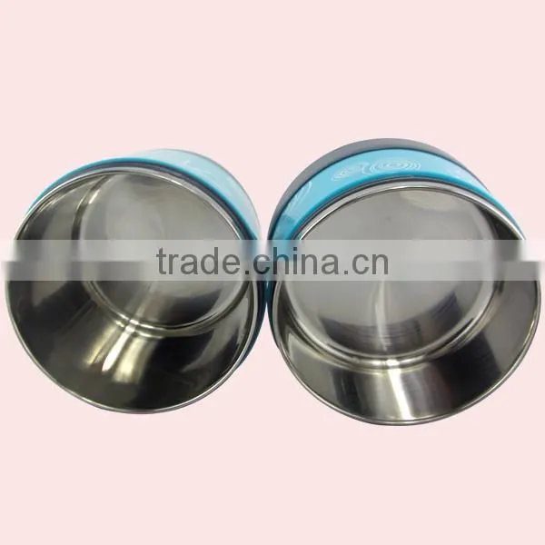 2 Layer Stackable Stainless Steel Dinner Bucket With Cutlery Sets photo-5
