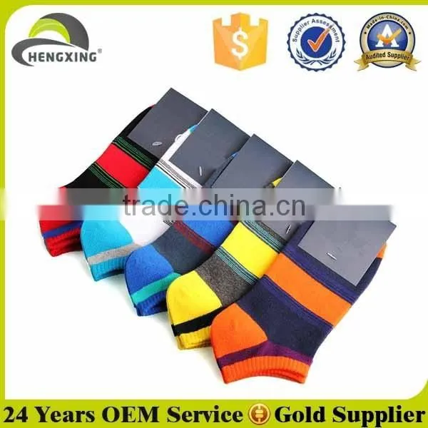 Wholesale Bright Color Ankle Socks Ship Socks photo-2