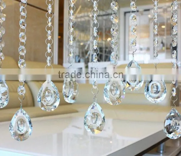 Chandelier Crystal Ball Chandelier Crystal Trimming Clear Faces Hanging Crystal photo-3