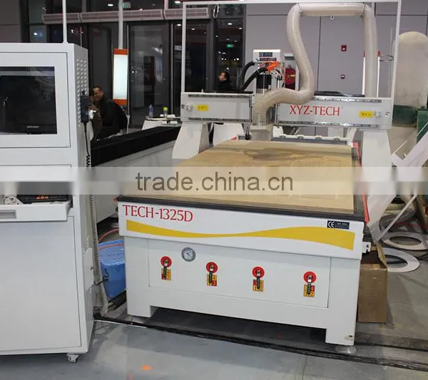 1300*2500*200mm ATC With 6 Tools Change Wood Stair Woodworking Cnc Router photo-4