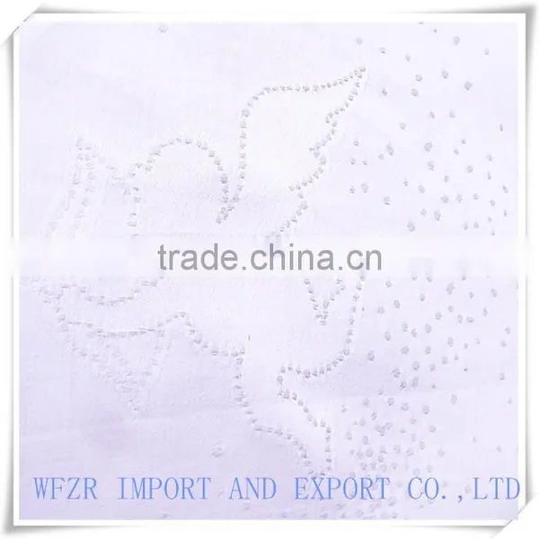 100% Cotton Bleach Colour Jacquard Hotel Linen Fabric photo-3