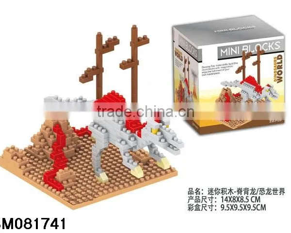 Games Building Block Dinosaur Toys, Diamond Blocks, Mini Block photo-3