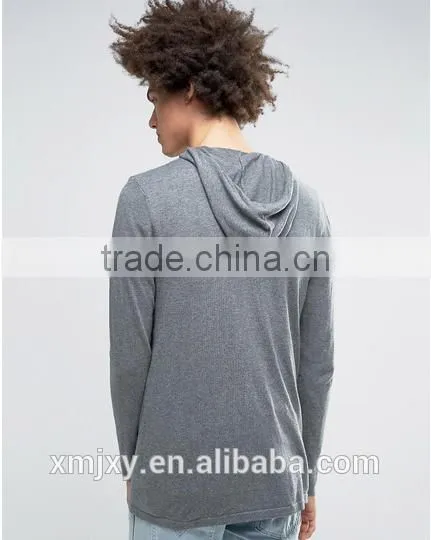 Zipper Hoodie 2016 Hot Sale Plain Dyed Sweater photo-2