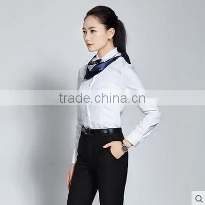 Ladies Business Formal Work Office Shirt and Pant Suit Women New Suits for Women photo-3