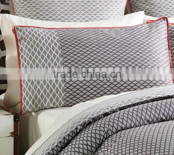 Grey And Cream Quilt Cover photo-2