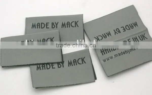 Customized Garment Labels/woven Labels/main Label/embroidered Tag Loop Fold WLF-001 photo-4