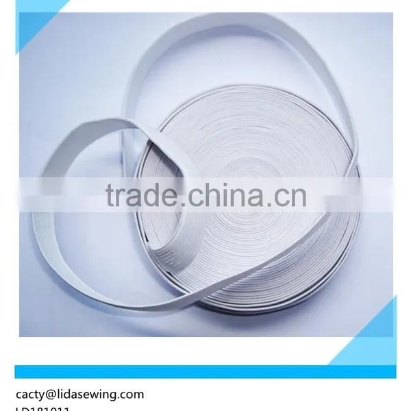 Factory Price Woven Braided Polyester Rubber Elastic Tape Underwear photo-2