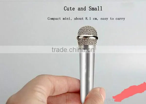 Factory Oem Good Quality Mobile Phone Microphone , Wired Mobile Phone Microphone for Mobile Phone Sing Song photo-2