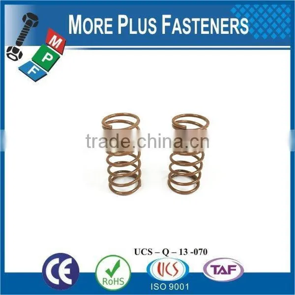 Made IN TAIWAN High Qualiy Small Spring Stainless Steel Spring Brass Spring photo-4