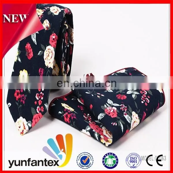 2017 Latest New Fashion Design Cotton Costom Print Tie photo-6