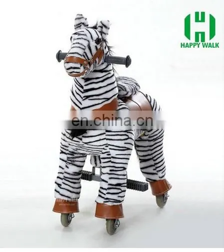 2017 Hot Sale Mechanical Horse for Sale, Plush Horse Ride-on for Kids, Walking Pony Toy photo-2